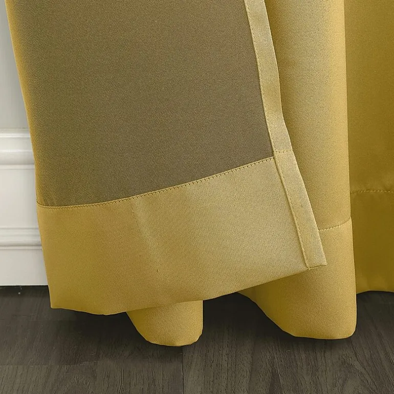 Sun Zero Emory Rod Pocket Energy Saving Light-Filtering Single Curtain Panel