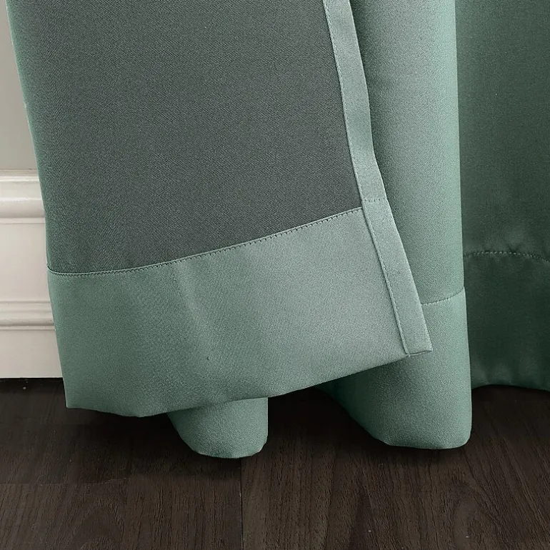 Sun Zero Emory Rod Pocket Energy Saving Light-Filtering Single Curtain Panel