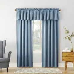 Sun Zero Emory Rod Pocket Energy Saving Light-Filtering Single Curtain Panel