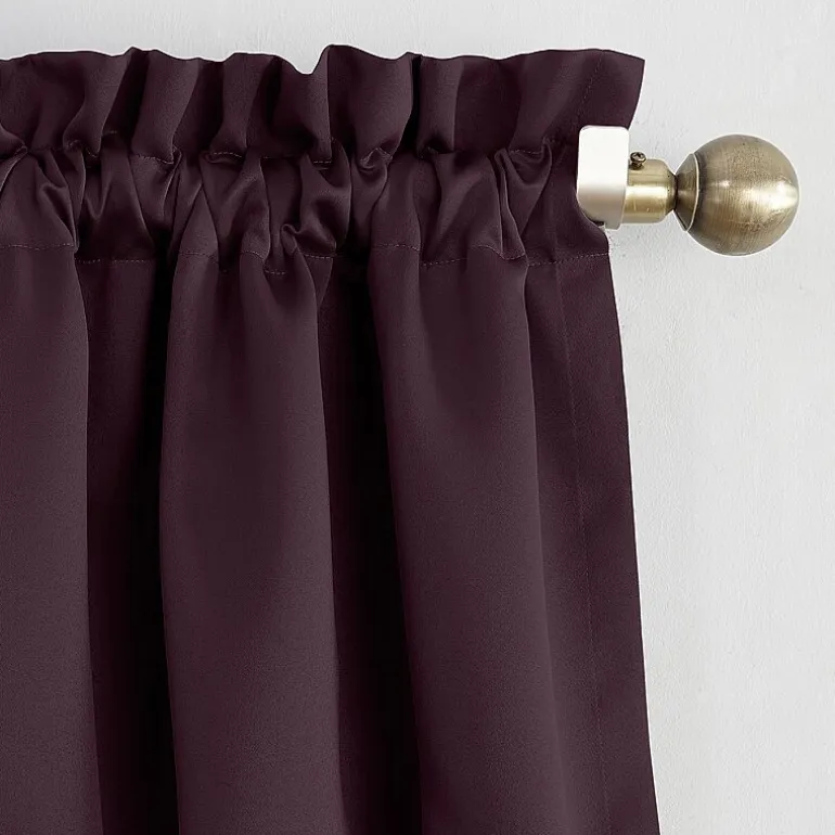 Sun Zero Emory Rod Pocket Energy Saving Light-Filtering Single Curtain Panel
