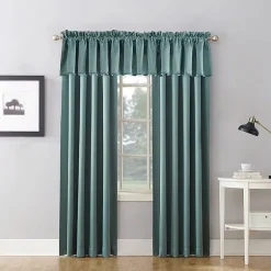 Sun Zero Emory Rod Pocket Tailored Valance