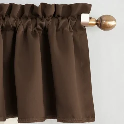 Sun Zero Emory Rod Pocket Tailored Valance