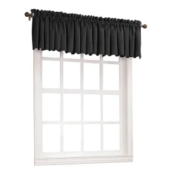 Sun Zero Emory Rod Pocket Tailored Valance