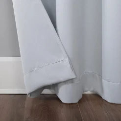 Sun Zero Evan Blackout Grommet Top Single Patio Door Curtain