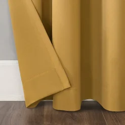 Sun Zero Evan Grommet Top Energy Saving Blackout Single Curtain Panel