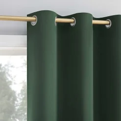 Sun Zero Evan Grommet Top Energy Saving Blackout Single Curtain Panel