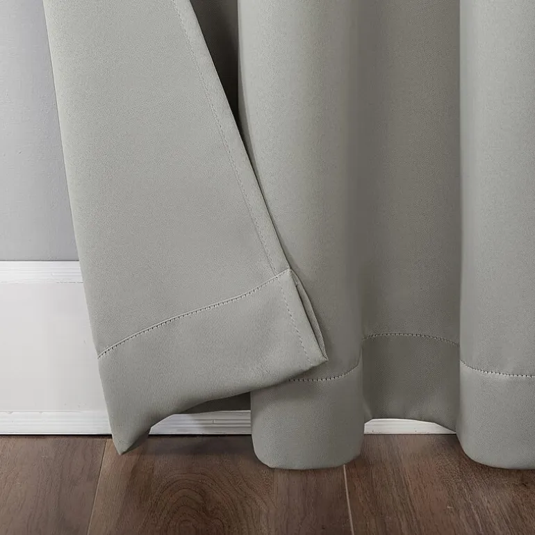 Sun Zero Evan Grommet Top Energy Saving Blackout Single Curtain Panel