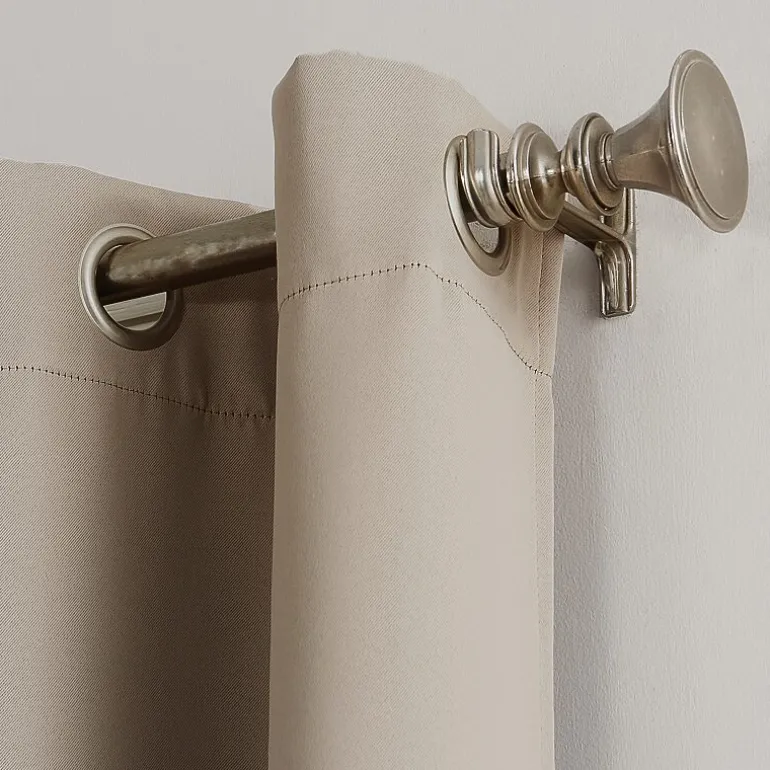 Sun Zero Evan Grommet Top Energy Saving Blackout Single Curtain Panel