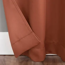 Sun Zero Evan Grommet Top Energy Saving Blackout Single Curtain Panel