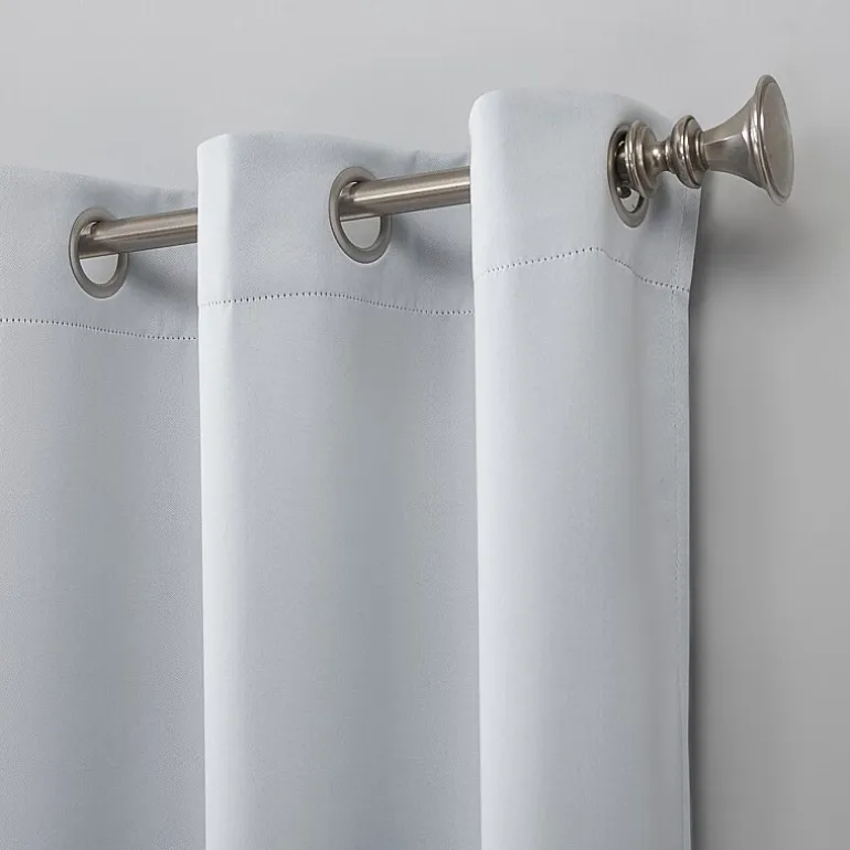 Sun Zero Evan Grommet Top Energy Saving Blackout Single Curtain Panel