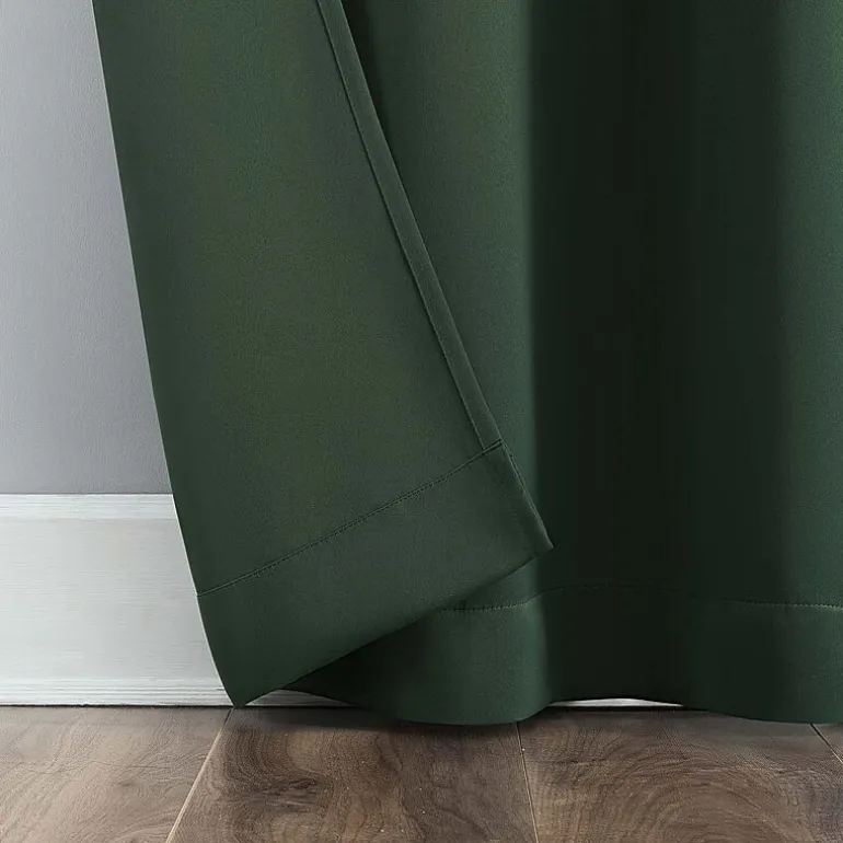 Sun Zero Evan Grommet Top Energy Saving Blackout Single Curtain Panel
