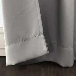 Sun Zero Evan Rod Pocket Energy Saving Blackout Single Curtain Panel