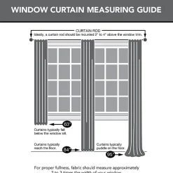 Sun Zero Evan Rod Pocket Energy Saving Blackout Single Curtain Panel