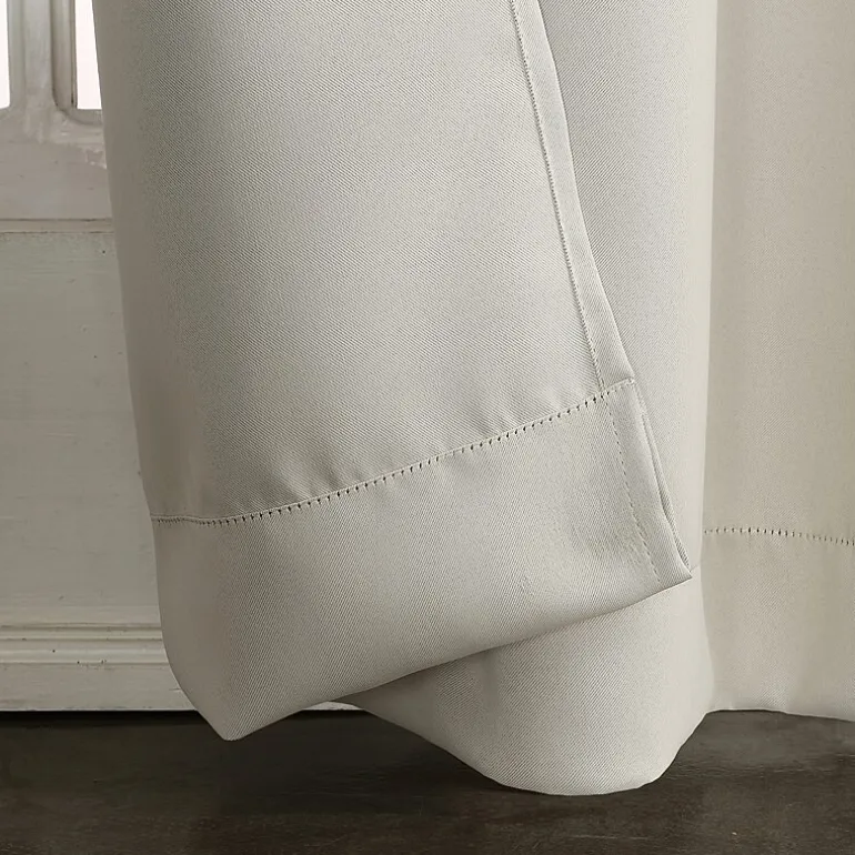 Sun Zero Evan Rod Pocket Energy Saving Blackout Single Curtain Panel