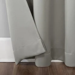 Sun Zero Evan Rod Pocket Energy Saving Blackout Single Curtain Panel