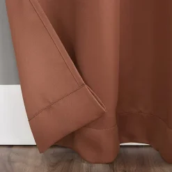 Sun Zero Evan Rod Pocket Energy Saving Blackout Single Curtain Panel