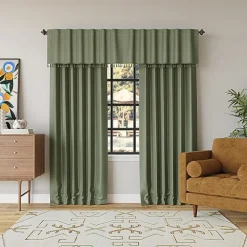 Sun Zero Evelina Faux Dupioni Silk Thermal Extreme Back Tab Energy Saving 100% Blackout Single Curtain Panel