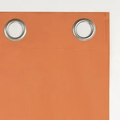Sun Zero Harper Grommet Top Energy Saving 100% Blackout Single Curtain Panel