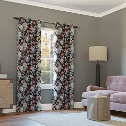 Sun Zero Irma Grommet Top Blackout Single Curtain Panel