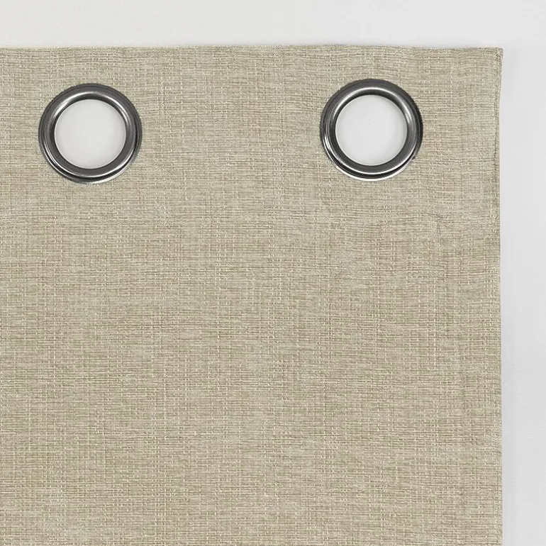 Sun Zero Isidora Grommet Top Energy Saving 100% Blackout Single Curtain Panel