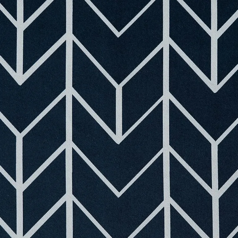 Sun Zero Kenwood Chevron Grommet Top Energy Saving Blackout Single Curtain Panel