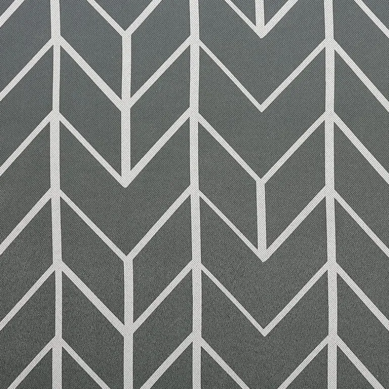 Sun Zero Kenwood Chevron Grommet Top Energy Saving Blackout Single Curtain Panel