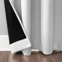 Sun Zero Oslo Grommet Top Energy Saving 100% Blackout Single Curtain Panel