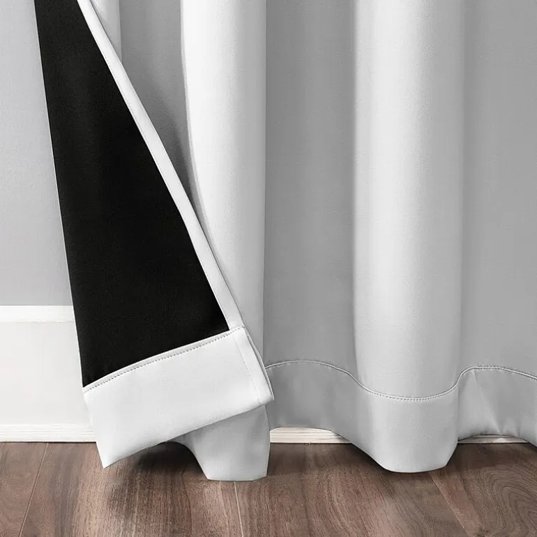 Sun Zero Oslo Grommet Top Energy Saving 100% Blackout Single Curtain Panel