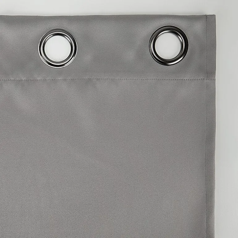 Sun Zero Oslo Grommet Top Energy Saving 100% Blackout Single Curtain Panel