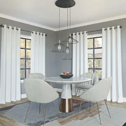 Sun Zero Oslo Grommet Top Energy Saving 100% Blackout Single Curtain Panel