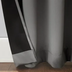 Sun Zero Oslo Grommet Top Energy Saving 100% Blackout Single Curtain Panel