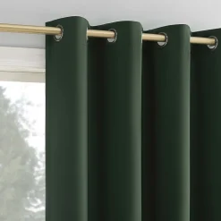 Sun Zero Oslo Grommet Top Energy Saving 100% Blackout Single Curtain Panel