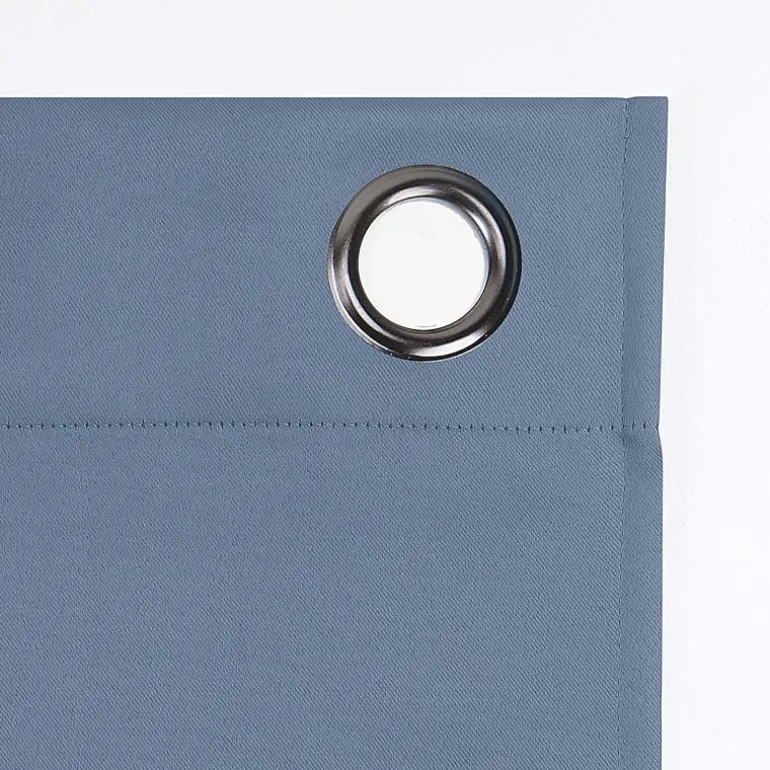 Sun Zero Oslo Grommet Top Energy Saving 100% Blackout Single Curtain Panel