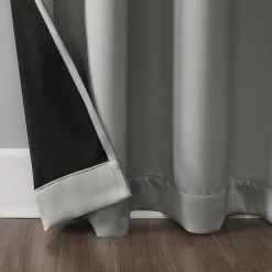 Sun Zero Oslo Grommet Top Energy Saving 100% Blackout Single Curtain Panel