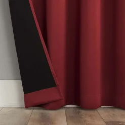 Sun Zero Oslo Grommet Top Energy Saving 100% Blackout Single Curtain Panel