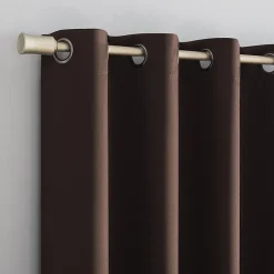 Sun Zero Oslo Grommet Top Energy Saving 100% Blackout Single Curtain Panel