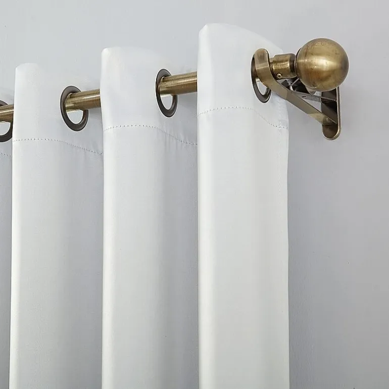 Sun Zero Oslo Grommet Top Energy Saving 100% Blackout Single Curtain Panel