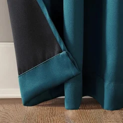 Sun Zero Oslo Grommet Top Energy Saving 100% Blackout Single Curtain Panel