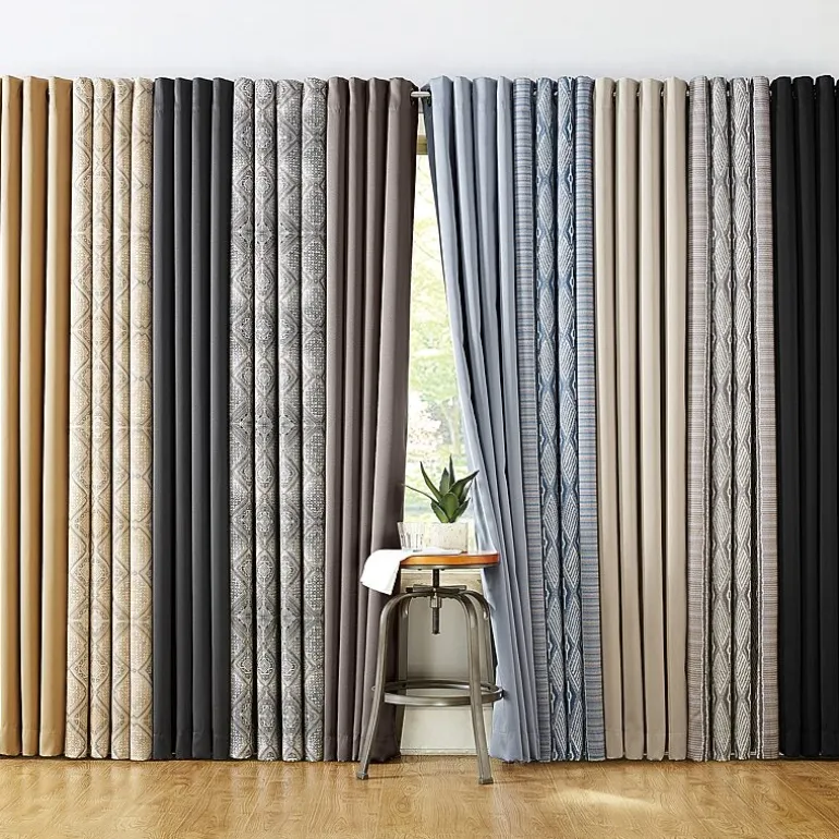 Sun Zero Oslo Grommet Top Energy Saving 100% Blackout Single Curtain Panel