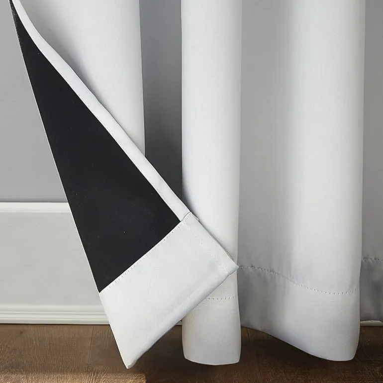 Sun Zero Oslo Grommet Top Energy Saving 100% Blackout Single Curtain Panel