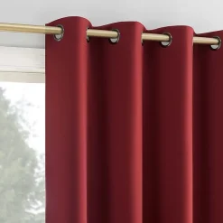 Sun Zero Oslo Grommet Top Energy Saving 100% Blackout Single Curtain Panel
