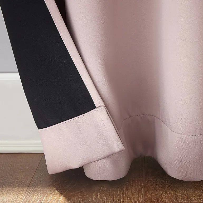 Sun Zero Oslo Grommet Top Energy Saving 100% Blackout Single Curtain Panel