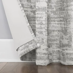 Sun Zero Parrish Grommet Top Energy Saving 100% Blackout Single Curtain Panel