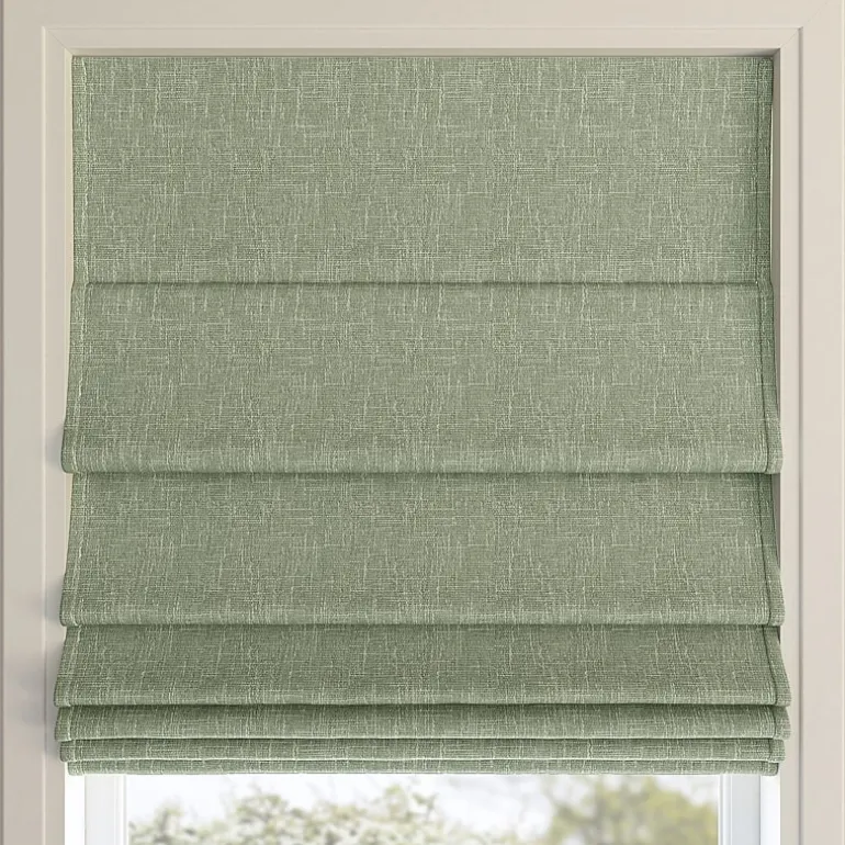 Sun Zero Pryer Energy Saving Cordless 100% Blackout Roman Shade