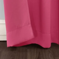 Sun Zero Riley Grommet Top Energy Saving Blackout Single Curtain Panel
