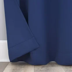 Sun Zero Riley Grommet Top Energy Saving Blackout Single Curtain Panel