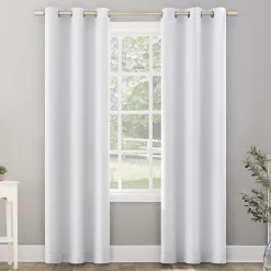 Sun Zero Riley Grommet Top Energy Saving Blackout Single Curtain Panel