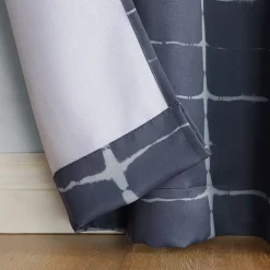 Sun Zero Saki Grommet Top Energy Saving Blackout Single Curtain Panel