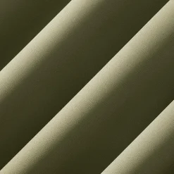 Sun Zero Sheridan Magnetic Closure Grommet Top 100% Blackout Set of 2 Curtain Panel