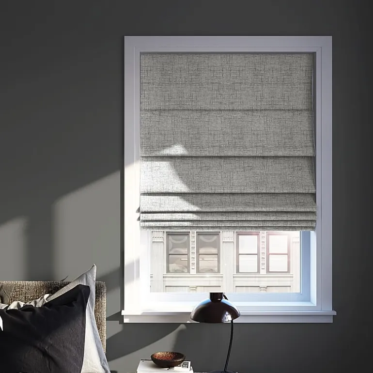 Sun Zero Somerton Energy Saving Cordless Blackout Roman Shade